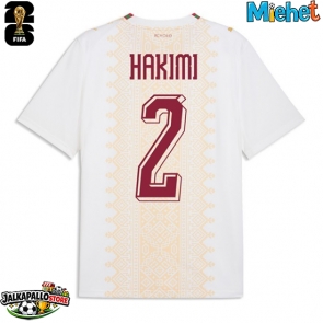 Marokko Achraf Hakimi #2 Vieraspaita MM-kisat 2026 Lyhythihainen